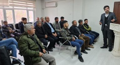 Mardin'de sürülerde verim için çifte destek