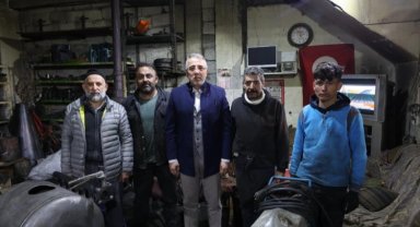 Mehmet Savran'dan esnaf ziyareti