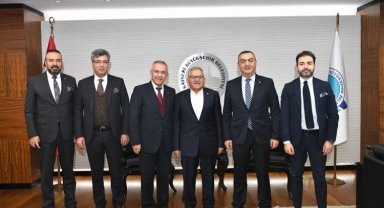 Memduh Büyükkılıç KAYSO'yu ağırladı