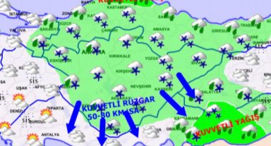 Meteoroloji'den kuvvetli kar uyarısı