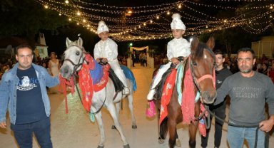 Muğla'da sünnet düğününde Yörük geleneği yaşatıldı