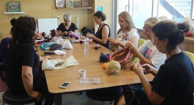 Muğla'da üreten kadınlarından Başkan Gürün'e ziyaret