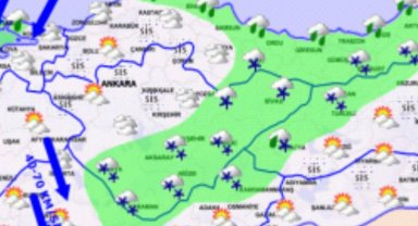 Öğleye kadar kar, sonra güneş ve soğuk!