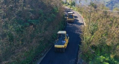 Ordu Büyükşehir'den asfalt mesaisi