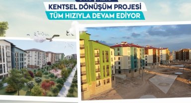 Oruçreis Kentsel Dönüşüm'de sona yaklaşıldı
