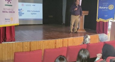 Rotary 'afet farkındalığı' oluşturmaya devam ediyor