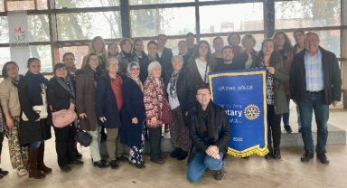Toprak Ana Rotary Kulübü'nden İzmir Bayındır'da üretici eğitimi
