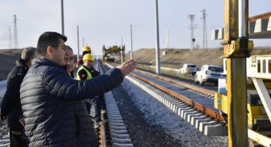Vali Kırbıyık'tan Kapıkule-Halkalı Tren Hattı'na inceleme