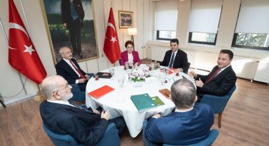 6'lı masanın liderlerinden ortak video