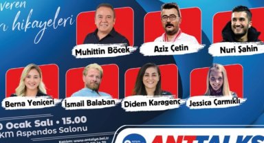 Antalya Büyükşehir'in ANTTALKS etkinliği başlıyor