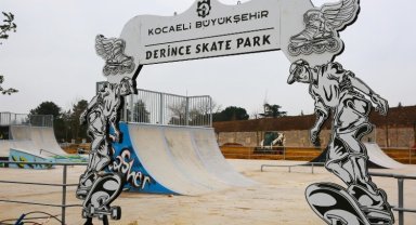 Artık Derinceli gençlerin de skate parkı var