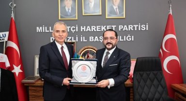 Başkan Zolan'dan MHP'ye ziyaret