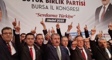 BBP Bursa'da Başkan Filizli güven tazeledi