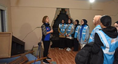 Bursa Yıldırım'da gençlere uygulamalı afet eğitimi