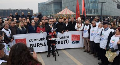 Bursa'da CHP'lilerden maaş zamlarına 'meydan' tepkisi