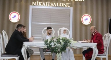 Düzce'de nikah işlemlerinde yüzde 15 artış