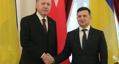 Erdoğan Zelenskiy ile görüştü