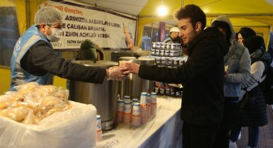 Gaziantep'ten üniversitelilere sınav dönemi yemek desteği