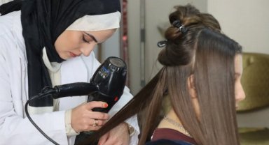 Genç kızlar hayallerine kavuştu