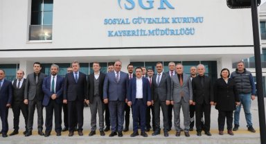 Gökmen Çiçek'ten SGK Kayseri'ye ziyaret
