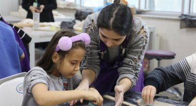 İZGİM Çocuk Atölyesi'ne yoğun ilgi