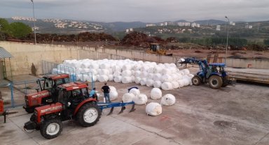 İzmit Belediyesi, ürettiği silajları üreticilere ücretsiz dağıtacak