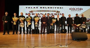 Kayseri Talas'ta Kur'an ziyafeti