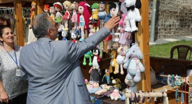 Kayseri Talas'ta Maharetli Eller'de 1 yıl heyecanı