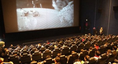 Konya'da 'Bilgehane'lilerin sinema keyfi