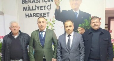 MHP'li Adem Gürz'den 'hayırlı olsun' ziyareti