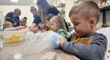 Minikler İZGİM'de ara tatilde de, hem eğlenecek hem öğrenecek