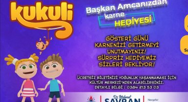 Nevşehirli çocuklara Kukuli sürprizi