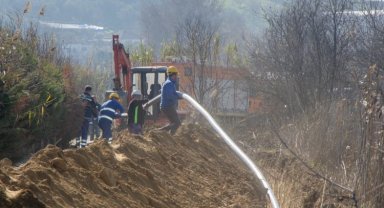 Ödemiş'in İlkkurşun mahallesine yeni su hattı