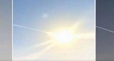 Oklahoma'ya meteor düştü!