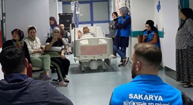 Sakarya'dan kalpleri ısıtan ziyaret