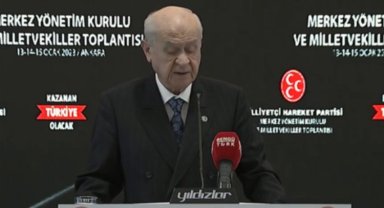 Seçim startını veren Bahçeli: Milim de olsa taviz vermeyiz