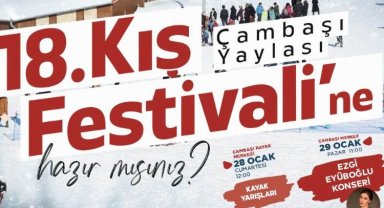 Yaylada Kış Festivali başlıyor