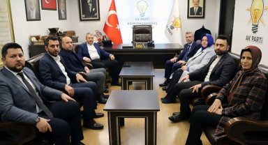 Ak Partili Yüksektepe'den Başkan Görgel'e ziyaret