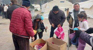 Antalya Kumluca Amatör Spor'dan afet bölgesine yardım eli