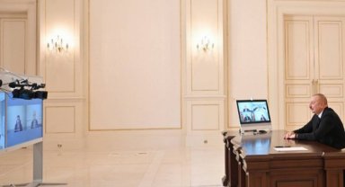 Bakan Özer Azerbaycan Cumhurbaşkanı ile çevrim içi görüştü