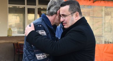 Başkan Kanar'dan Kara ailesine taziye ziyareti