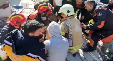 Beşiktaş taraftarı Kerem'e itfaiyecilerden maç sözü