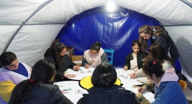 Beylikdüzü'nün İskenderun'daki Çadır Kent'i yeni nefes oldu