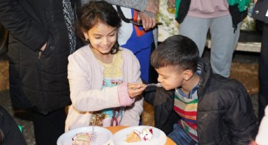 Burak'ın 6. yaşı 'Çadır Kent'te kutlandı