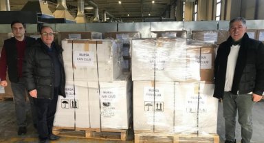 Bursa Fan Club'ten depemzedelere giyim yardımı