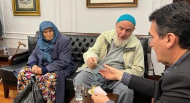Bursa Osmangazi'deki yaşlı çiftin duygulandıran yardımı