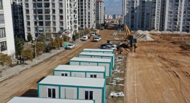 Bursa Yıldırım'dan Malatya Yeşilyurt'a konteyner kent