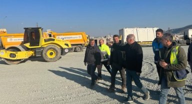 Çadır kentlerin altyapısını hazırlıyor