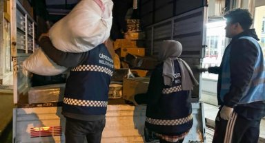 Depremzedelerin en önemli ihtiyacını Giresun karşılıyor