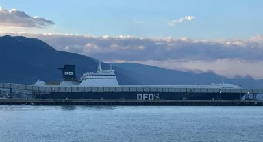 DFDS yardım gemisi İskenderun'da